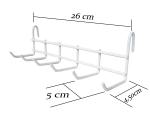 6er Haken für Wandgitter Wanddekor Gitter Ladenbaugitter Gitterwand